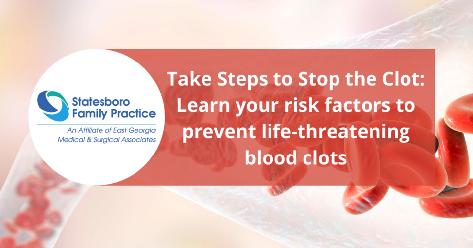 Take Steps to Stop the Clot