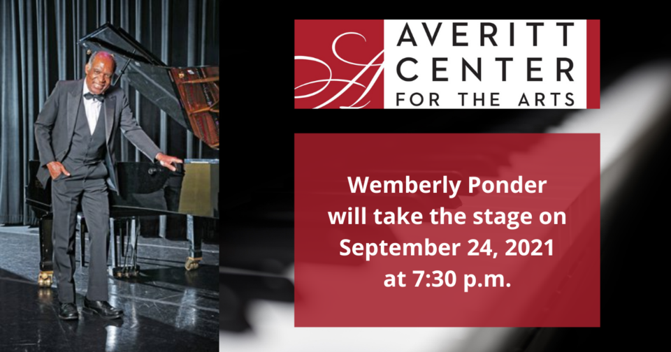 Wemberly Ponder will take the stage on September 24, 2021 at 730 p.m. as part of the 2021 ONE series.