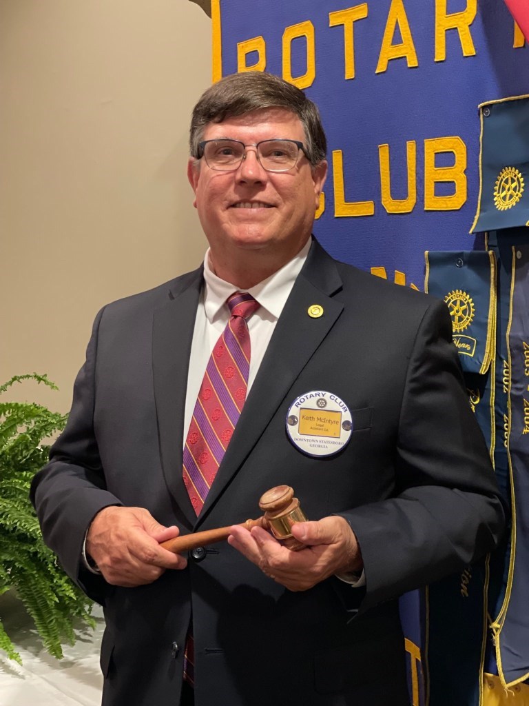 Rotary Club Of Downtown Statesboro  Keith McIntyre