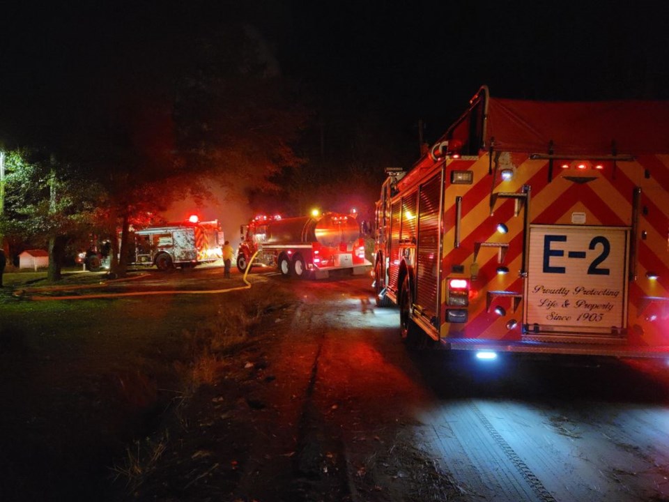 Brooklet House FIre