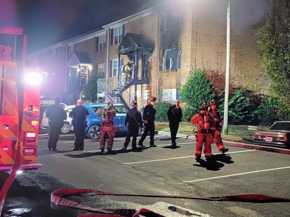 Statesboro apartment fire