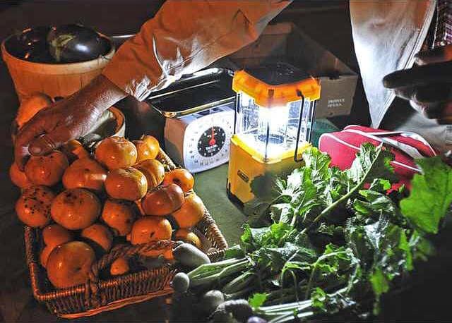 Shopping by Lantern Light