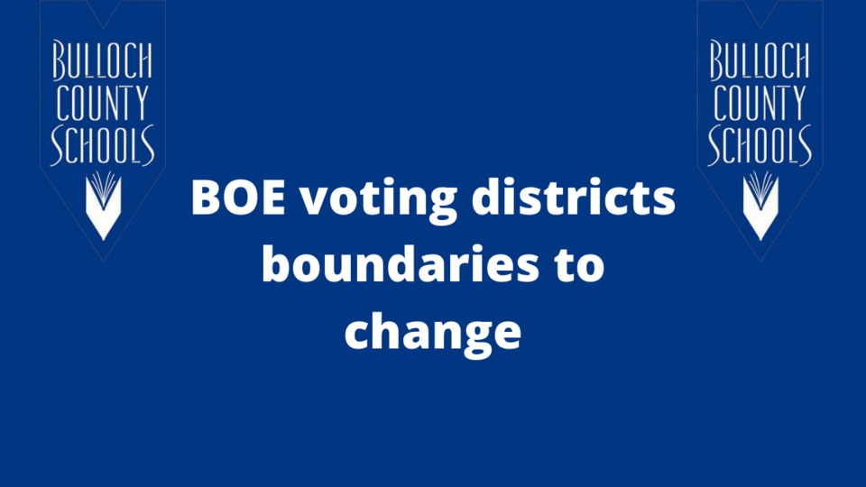 BOE voting districts boundaries to change