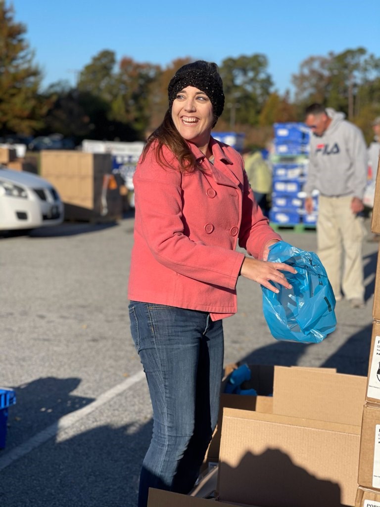 Feed the Boro food drop