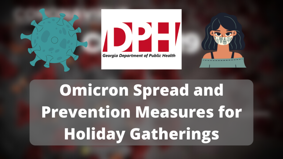 Omicron Spread and Prevention Measures for Holiday Gatherings