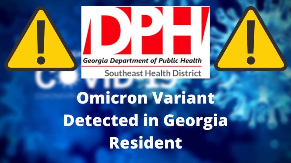 Omicron Variant Detected in Georgia Resident
