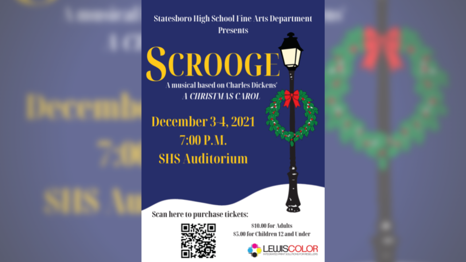 Scrooge play SHS