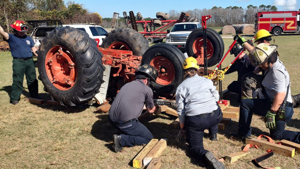 Bulloch-Fire-farm-training