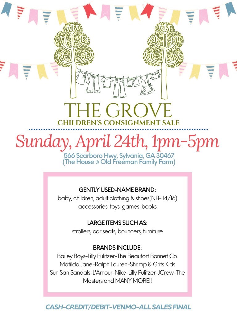 The Grove consignment sale