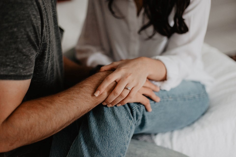 woman holding man s hand
mental health