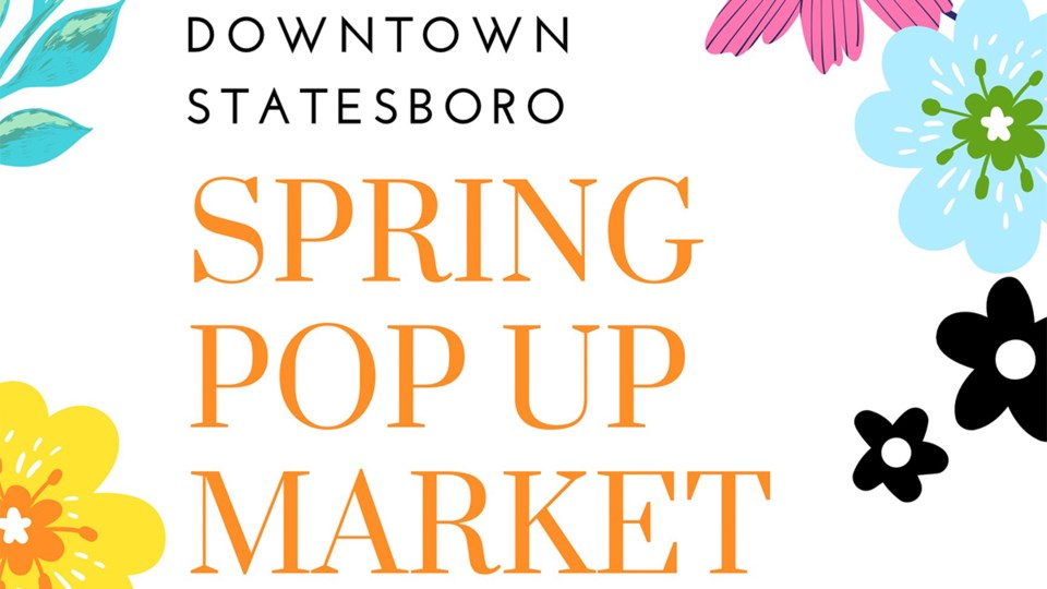 spring pop-up market