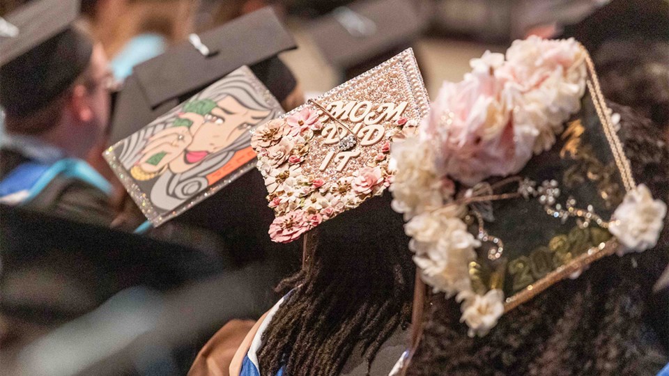 Georgia Southern University graduates during the 2022 Spring Commencement Ceremony