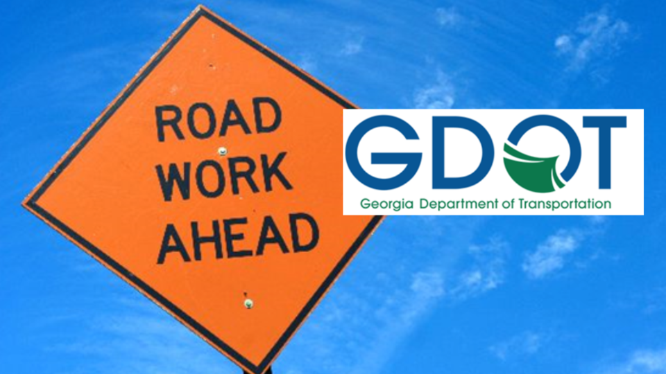 GDOT Road work ahead