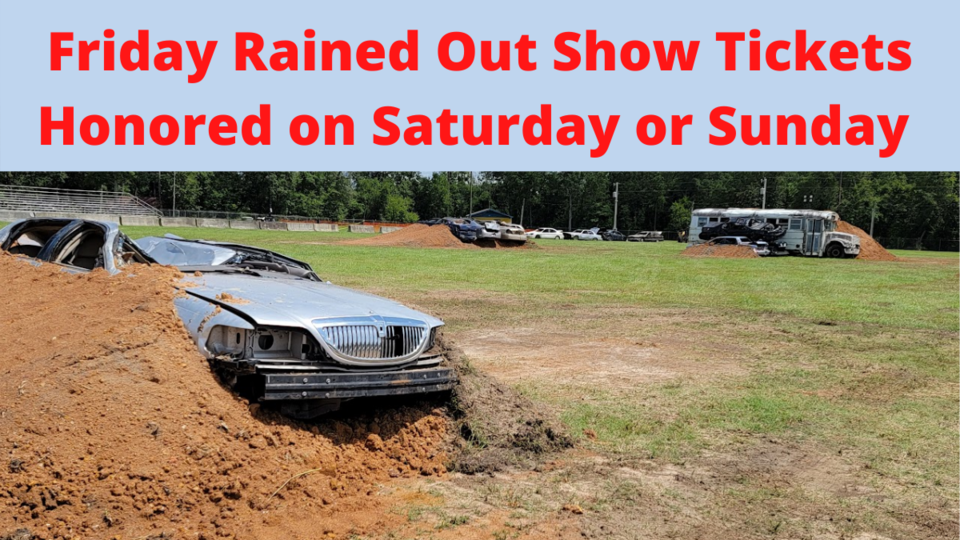 Friday Rained Out Show Tickets honored on Saturday &#038; Sunday 2