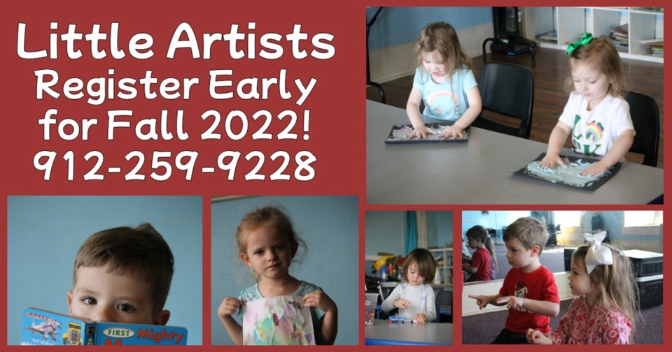 Averitt’s Little Artists program encourages creativity.