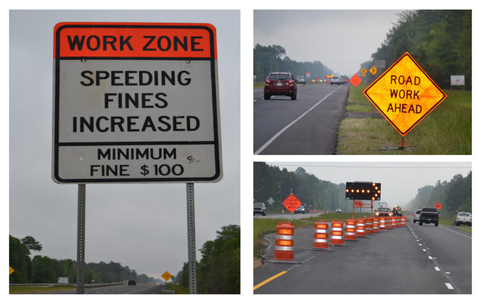 Road work continues across Southeast Georgia.