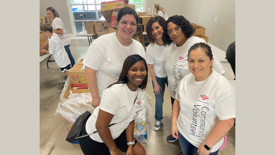 Bank of America recently awarded America’s Second Harvest of Coastal Georgia funds from the company’s economic mobility grant.