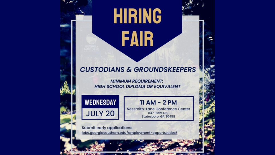 Hiring fair at Georgia Southern