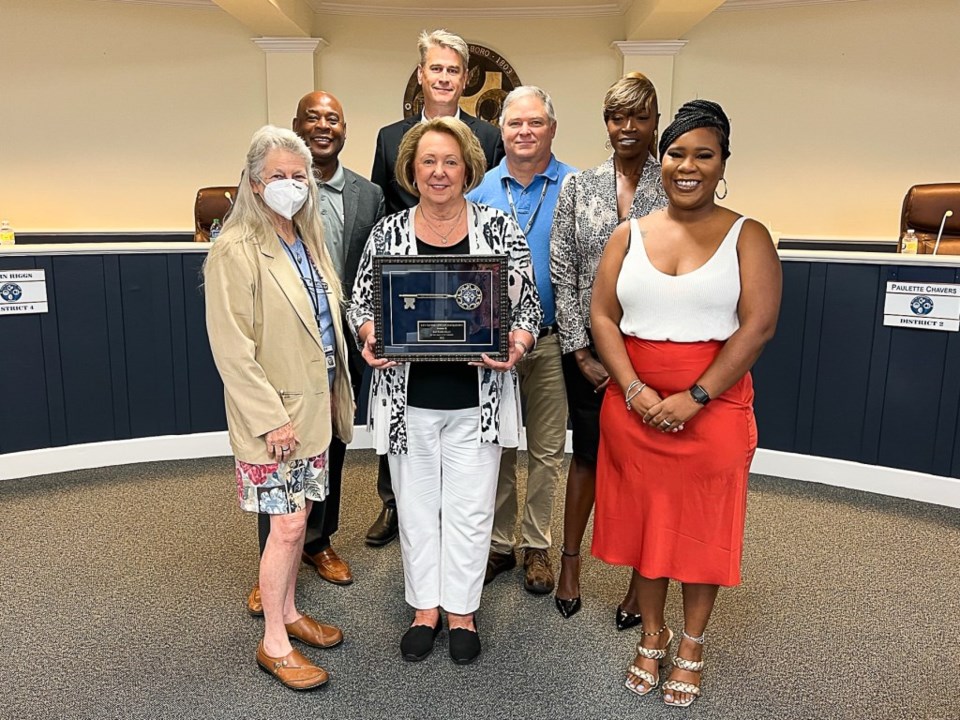 Jan Tankersley with City Council