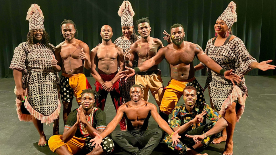 Zuzu African Acrobats celebrate the 2,000-year-old Bantu culture of East Africa,
