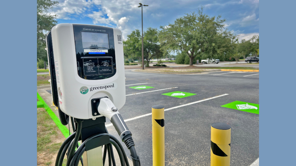 Electric vehicle charging stations