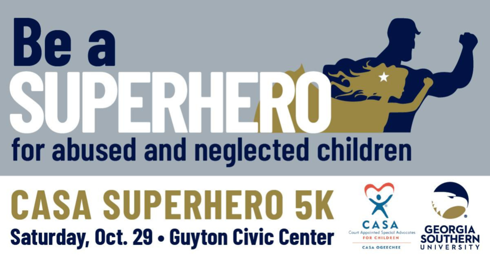 10th Annual Guyton Superhero 5K for CASA Powered by Nease, Lagana, Eden, and Culley