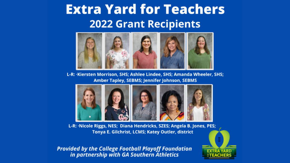 Extra Yard for Teachers grants