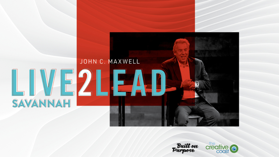 The Creative Coast is partnering with Built on Purpose for Live2Lead Savannah this November.