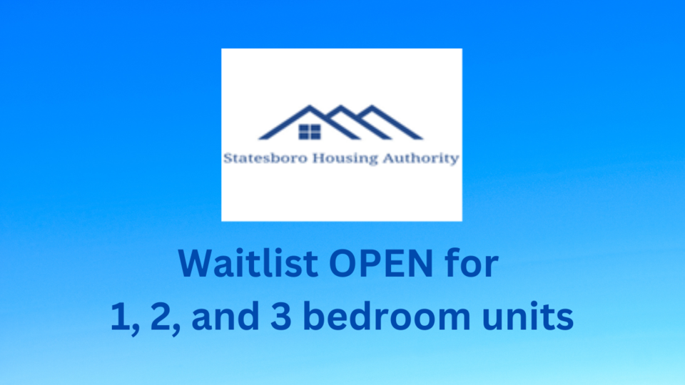 Waitlist OPEN for 1, 2, and 3 bedroom units
