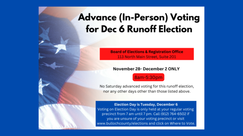 December6RunoffAdvanceVoting