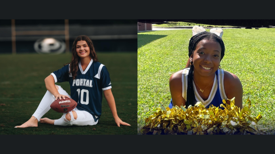 Two Bulloch County student athletes were named by the Heisman Trophy Trust as school winners in the Heisman High School Scholarship competition
