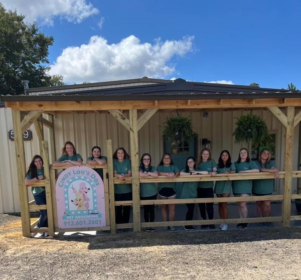 Staff at Cindy Lou's Dos Pet Grooming