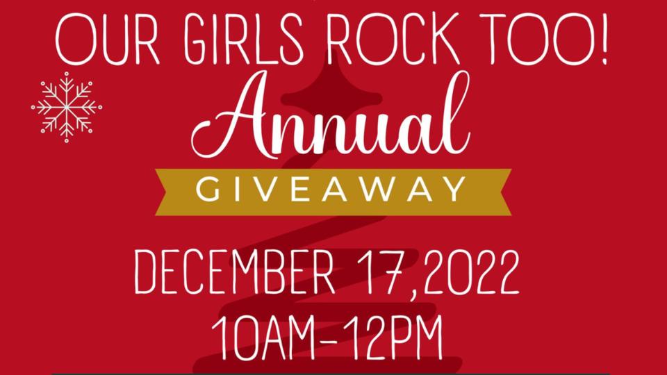 Our Girls Rock Too &#8211; Featured Image &#8211; Annual Toy Giveaway &#8211; Dec 17 2022