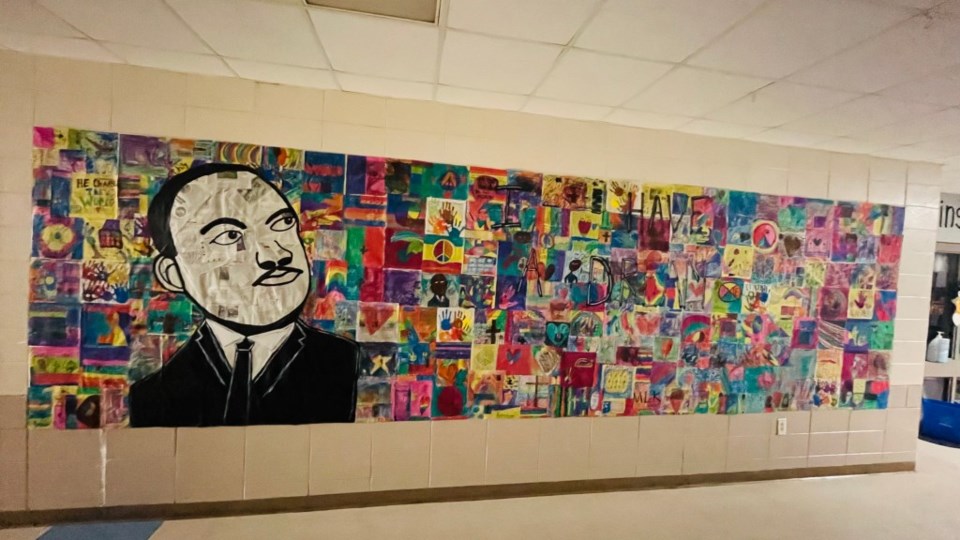 MLK Mural at Brooklet