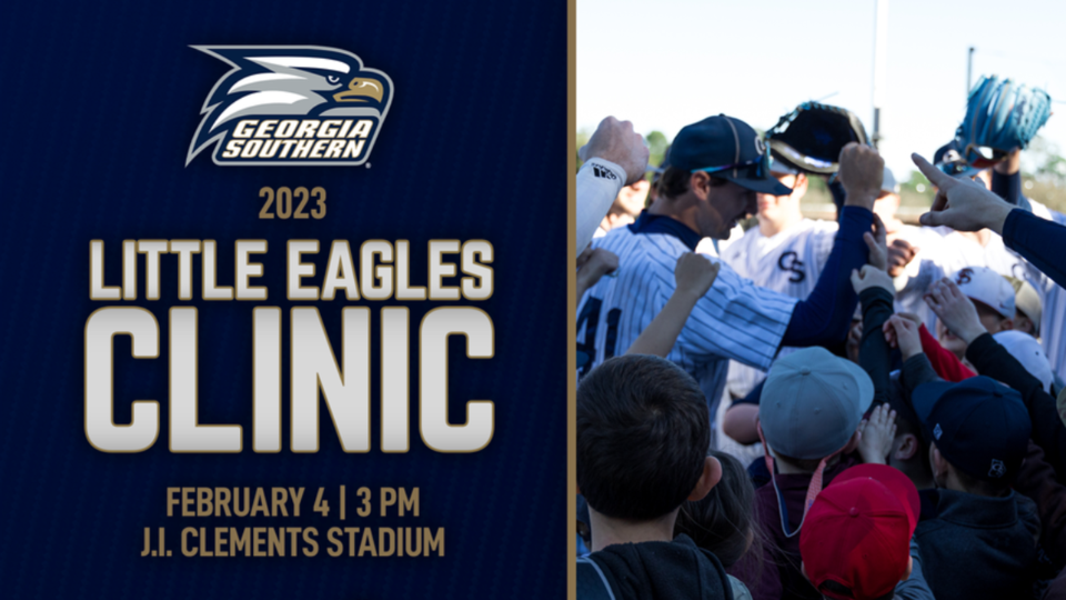 Georgia Southern Baseball coach Rodney Hennon and his staff will be hosting a free Little Eagles Baseball Clinic presented by Optim Healthcare and Statesboro Chick-Fil-A