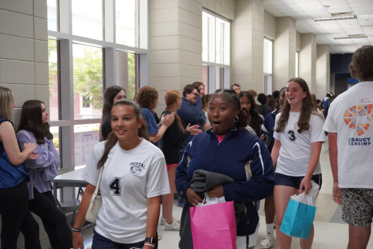 Portal girls soccer head off to compete in Elite 8