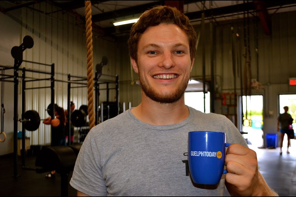 Dan Neesom from CrossFit 1827 on Laird Road has found his goal in life to build muscles and community spirit.  Troy Bridgeman for GuelphToday.com