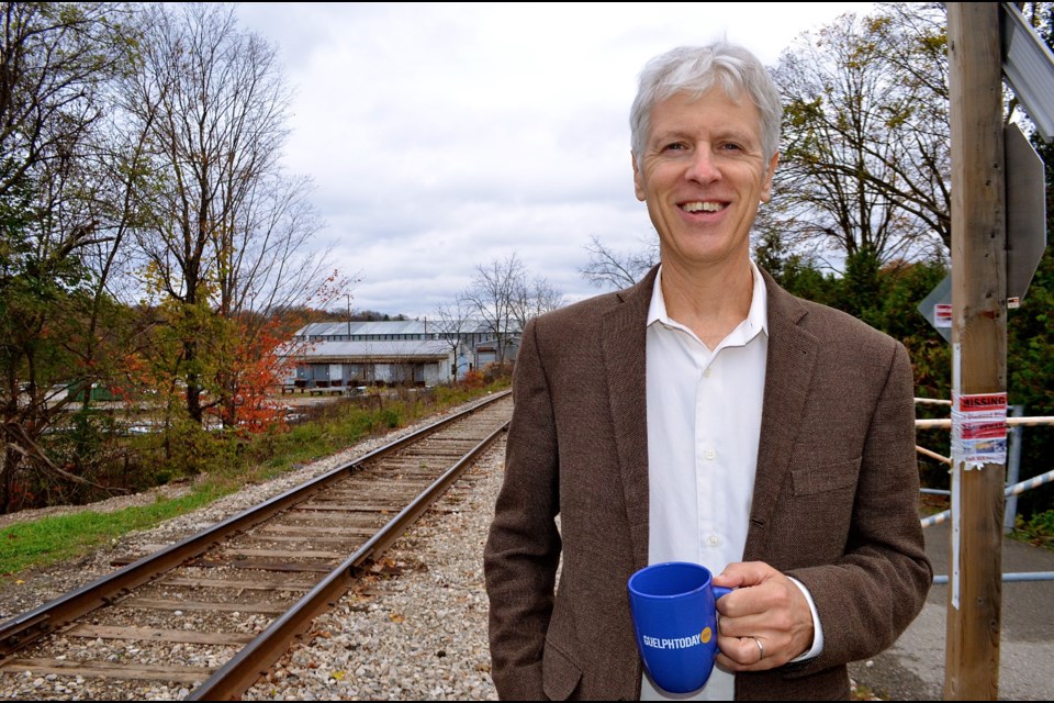 Martin Collier of Transport Futures seeks to keep us on track with sustainable transportation infrastructure.  Troy Bridgeman for GuelphToday.com