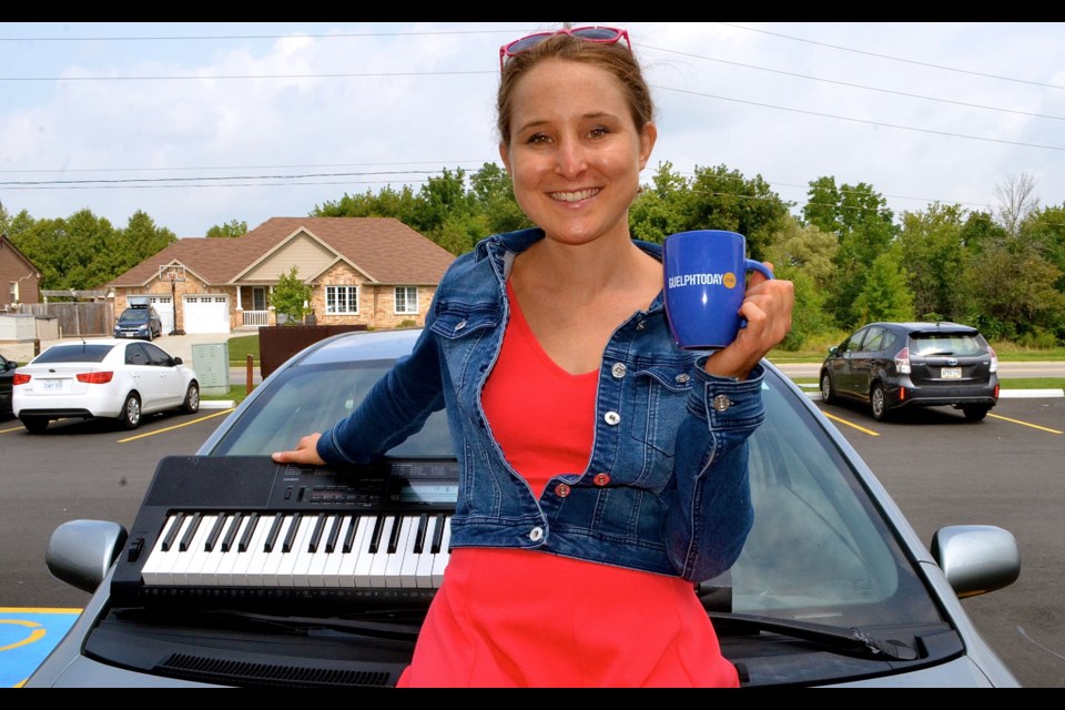 Piano teacher Emilee-Mae Feely brings her lessons to you in the comfort of your home through her business Feely Piano School.  Troy Bridgeman for GuelphToday.com