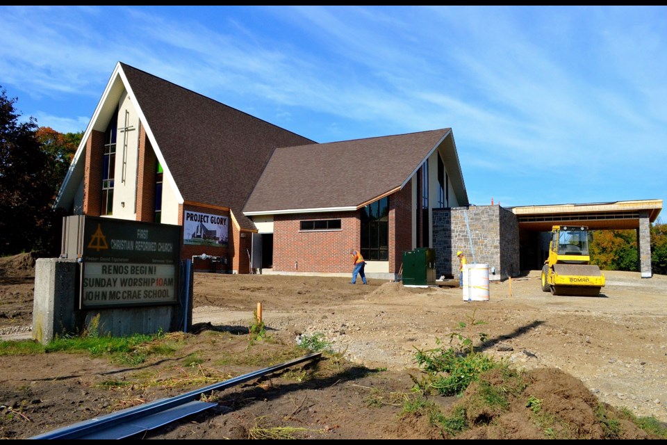 Project Glory is nearly complete for the newly renovated First Christian Reformed Church on Water Street.Troy Bridgeman for GuelphToday.com