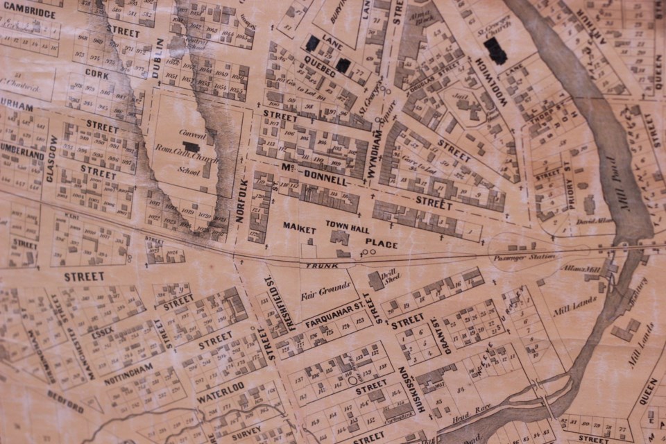 A closer look at the Cooper 1877 Map. 
