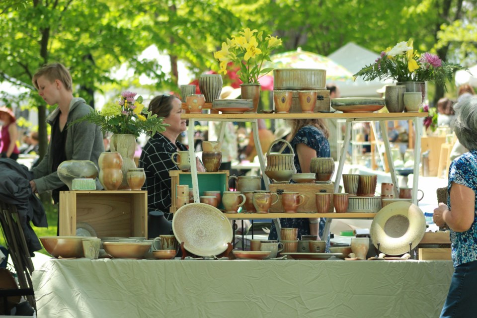 The Guelph Potters Market. Anam Khan/GuelphToday