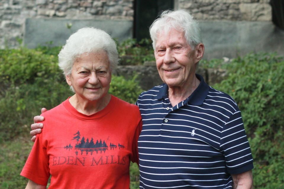 Architect Charles Simon along with his wife Anna Simon. Anam Khan/GuelphToday