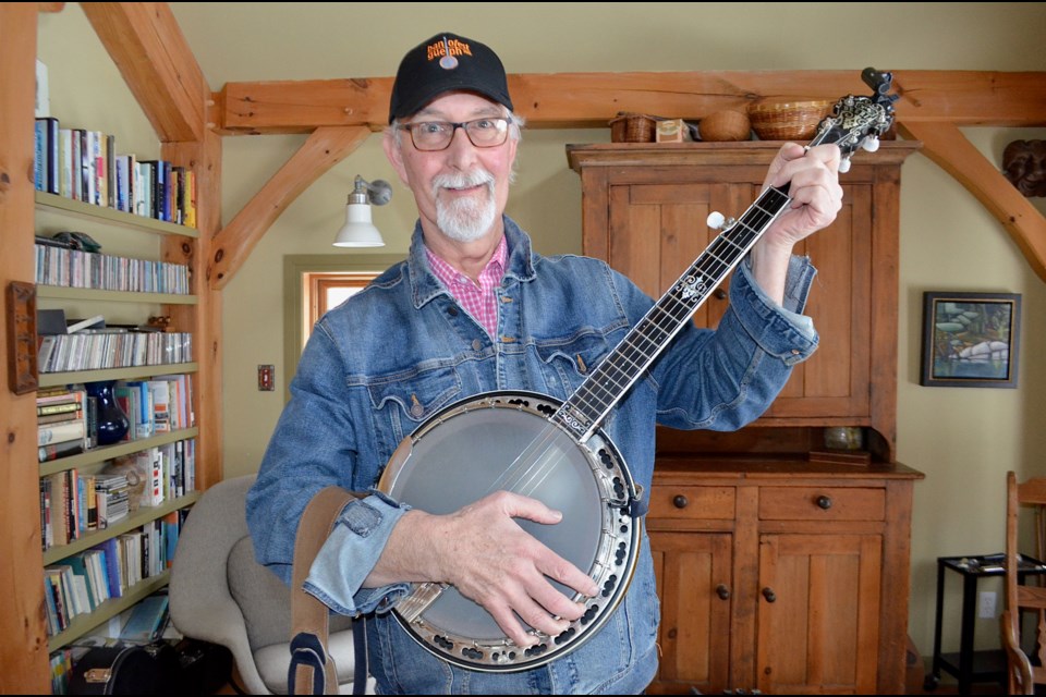 Banjofest founder Ian Molesworth has been picking and grinning since he was 14 years old. Troy Bridgeman/GuelphToday