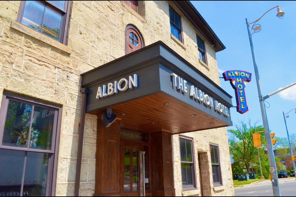 The Albion Hotel. GuelphToday file photo