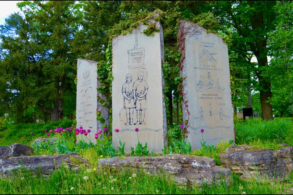 The Monument to Children’s Rights located near the front entrance of Riverside Park was created by Guelph business owner and artist Harold Muller and unveiled in 2006. Troy Bridgeman/GuelphToday