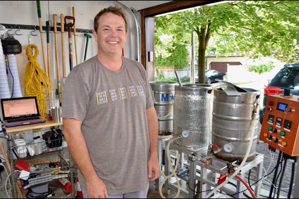 Todd Craig uses a combination of craft, science and community spirit to brew a variety of beers in his garage. Troy Bridgeman/GuelphToday