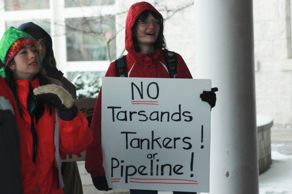 "No tar sands, tankers or pipelines," Anam Khan/GuelphToday