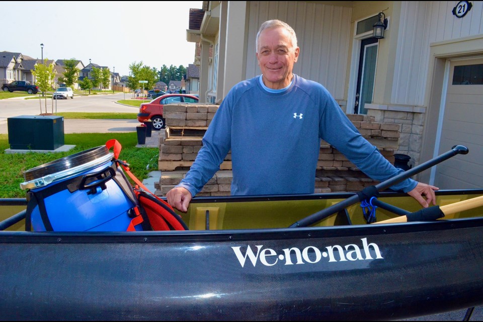 Retired WRPS sergeant and solo adventurer Pete Viol is prepping for a 750 kilometre canoe trip from Port Severn to Ottawa to raise money for St Mary’s General Hospital Cardiac Care Centre.