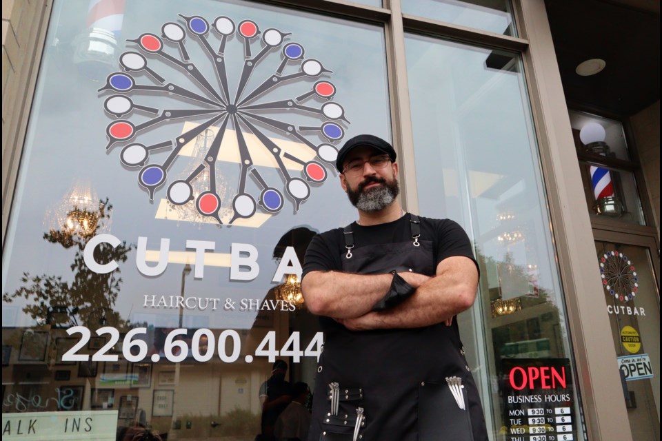 Opening his own shop has been a goal for Mahdi Shamloo since arriving in Canada in 2014. 